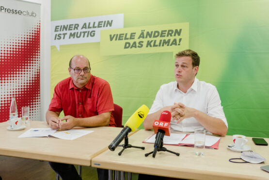 Pressekonferenz zur oberösterreichischen Hitzestudie mit Prof. Formayer von der BOKU Wien