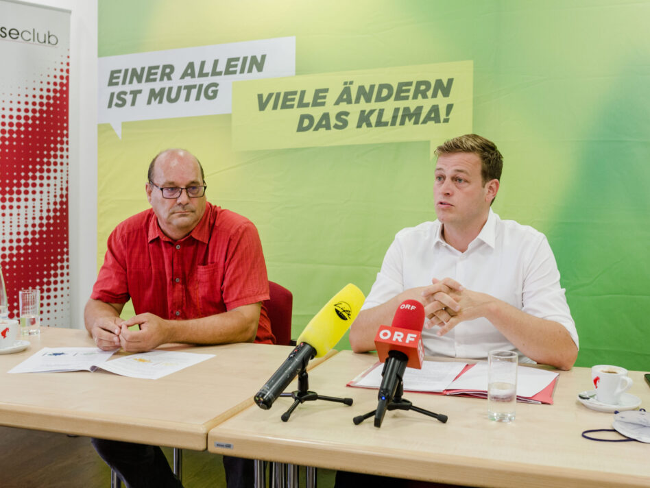 Pressekonferenz zur oberösterreichischen Hitzestudie mit Prof. Formayer von der BOKU Wien