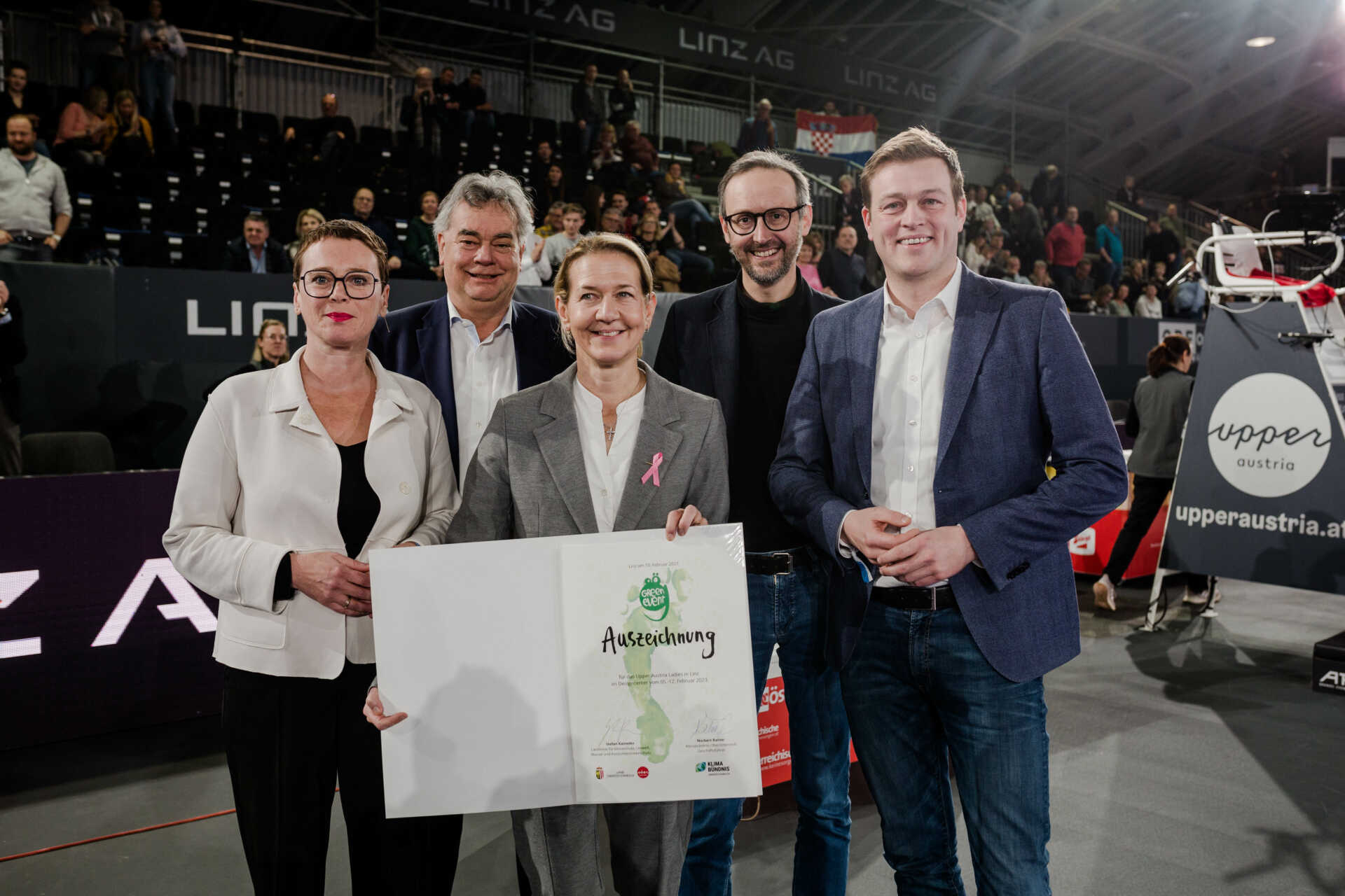 Upper Austria Ladies Linz erstmals ein Green Event und wird Vorreiter