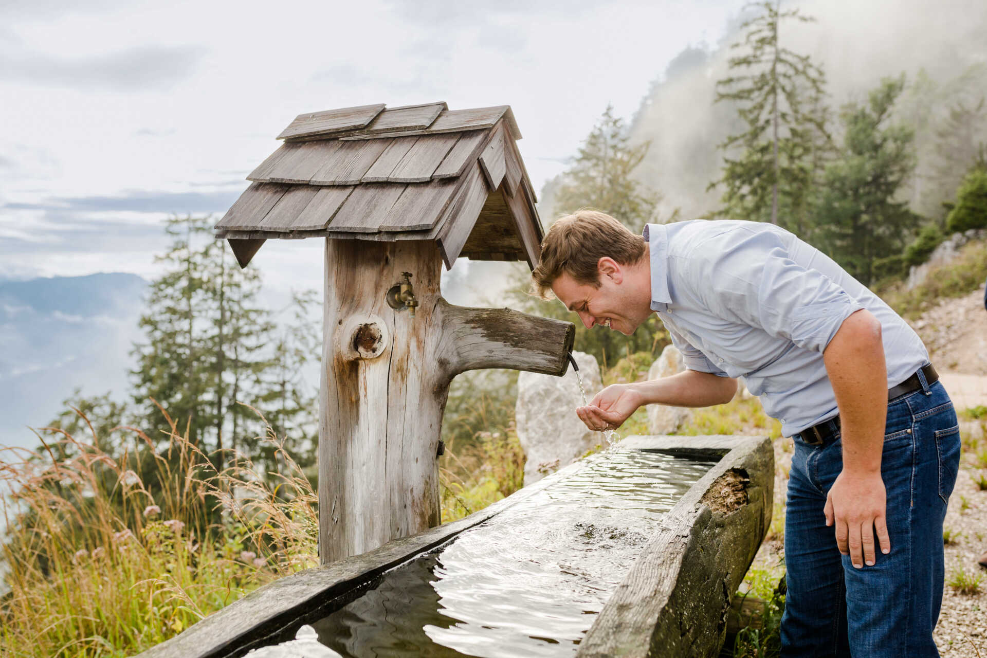 Foto von Stefan Kaineder am Wassertrog