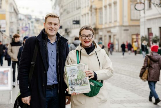 Umwelt- und Klima-Landesrat Stefan Kaineder und Klimastadträtin Eva Schobesberger sehen Klimaanpassung als zentrale Zukunftsaufgabe für die Stadt- und Landespolitik.