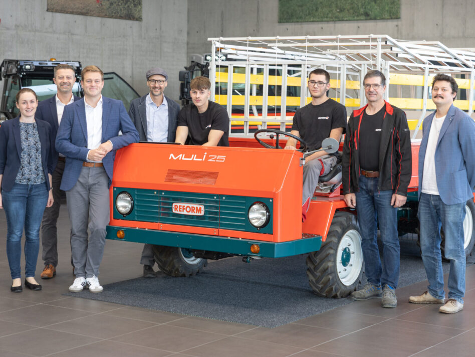 v.l.n.r.: Carina Ratzenböck, Wolfgang Zauner, Stefan Kaineder, Norbert Rainer, Adis Susak, Rafael Kiemeswenger, Wolfram Sterrer und Thomas Zwirzitz