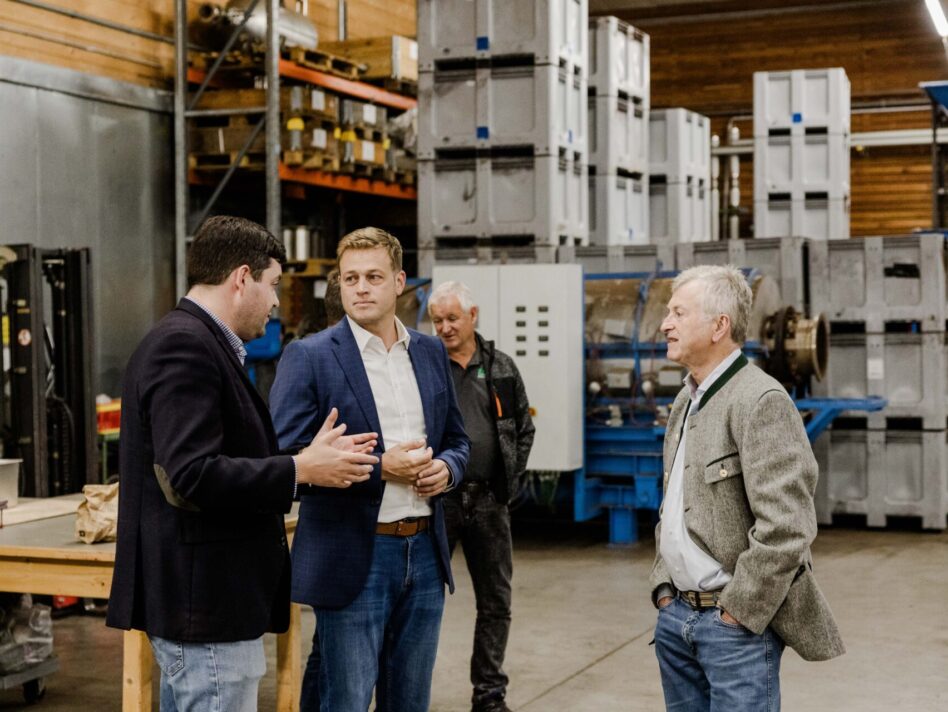 Besuch Greentech-Pionier Seccon