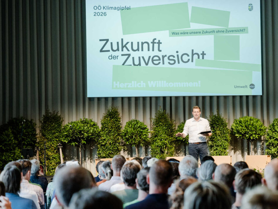 Landesrat Kaineder über das Potenzial Oberösterreichs die Zukunft aktiv zu gestalten und die Transformation als Zukunftschance.